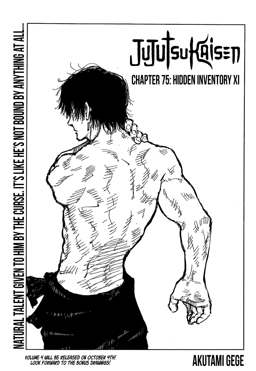 Jujutsu Kaisen Chapter 75 1